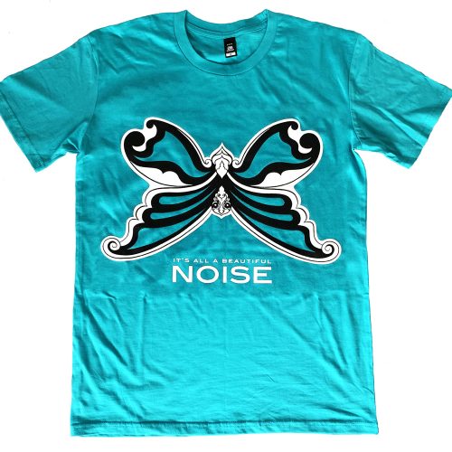 IT'S ALL A BEAUTIFUL NOISE BUTTERFLY POLLINATOR TEE