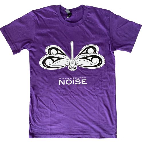 IT'S ALL A BEAUTIFUL NOISE DRAGONFLY POLLINATOR TEE