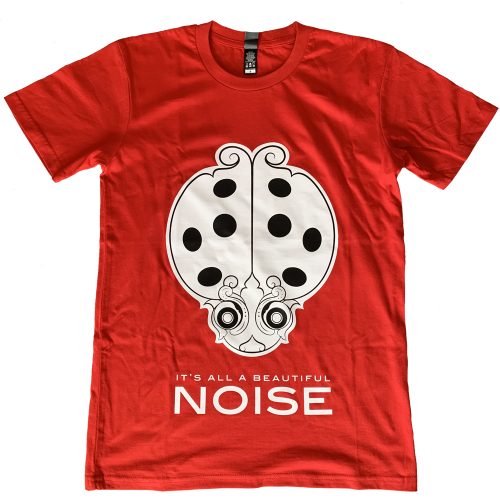 IT'S ALL A BEAUTIFUL NOISE LADYBUG POLLINATOR TEE