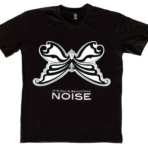 IT'S ALL A BEAUTIFUL NOISE BUTTERFLY POLLINATOR TEE