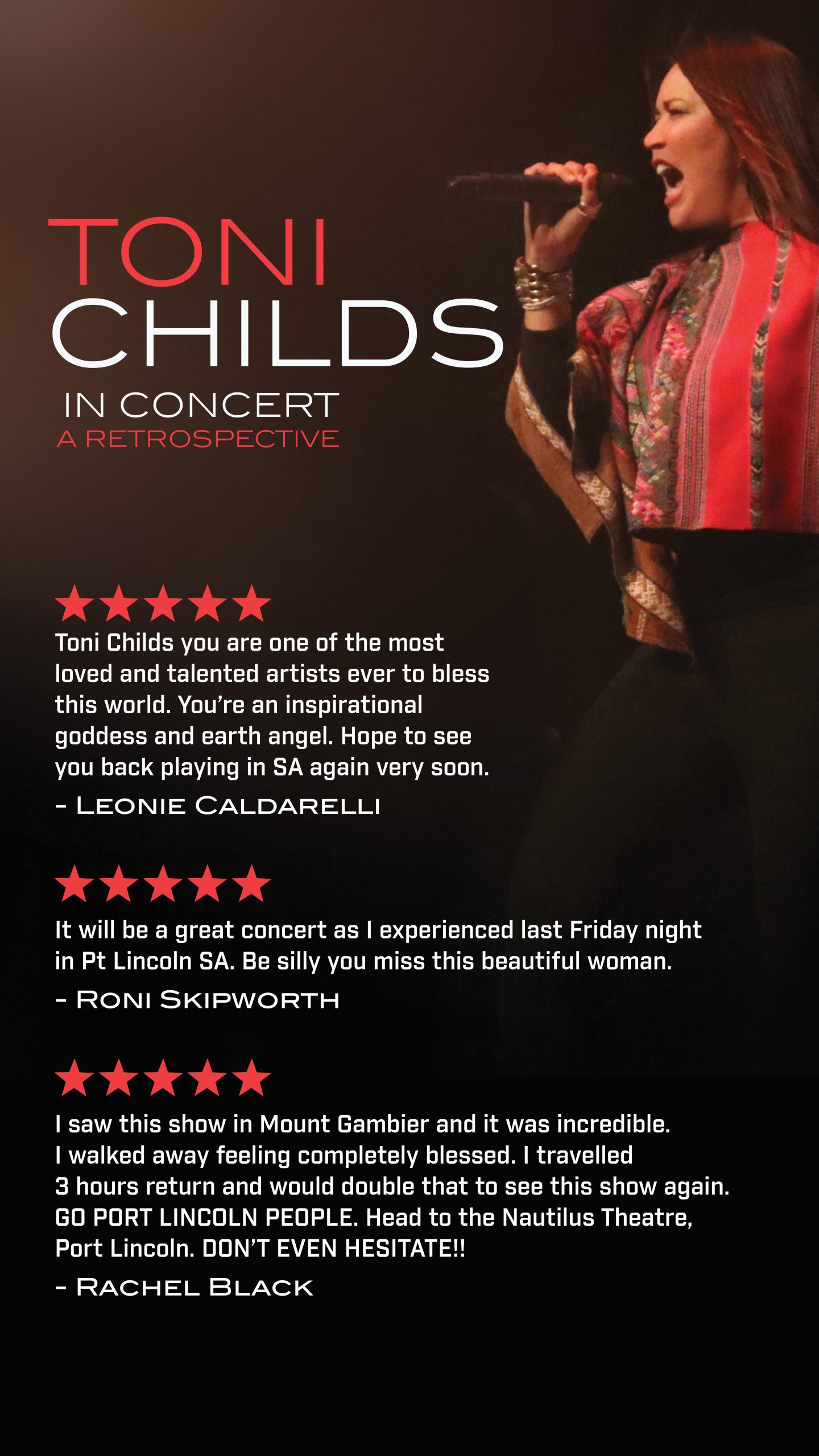 Retrospective 2019/20/22/23 – Toni Childs